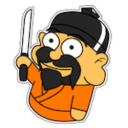 Ryoshi with knife