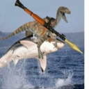 Shark raptor rocket launcher