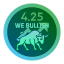 4.25 We Bullish