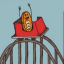 Bitcoin Roller Coaster Guy