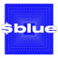 Blue on base