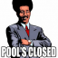 Pools Closed