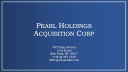 Pearl Holdings Acquisition Corp