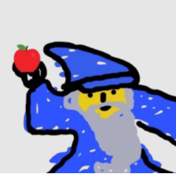 Bitcoin Wizard Apple Hurler
